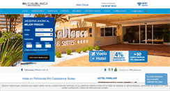 Desktop Screenshot of hotelrhcasablanca.com